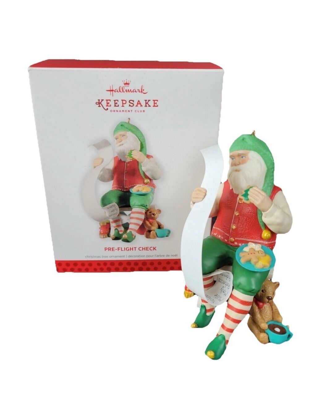 Hallmark Keepsake Ornament Club Exclusive Pre-Flight Check 2013 Christmas New
